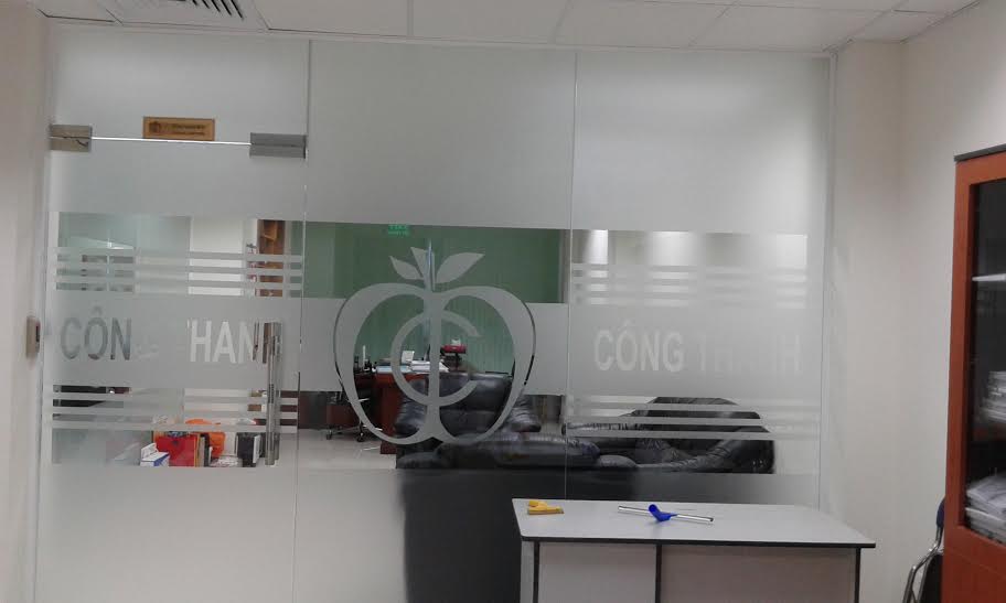 Decal dán kính&nbsp;màu đen