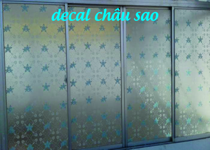 decal hcm,decal dán kính trang trí