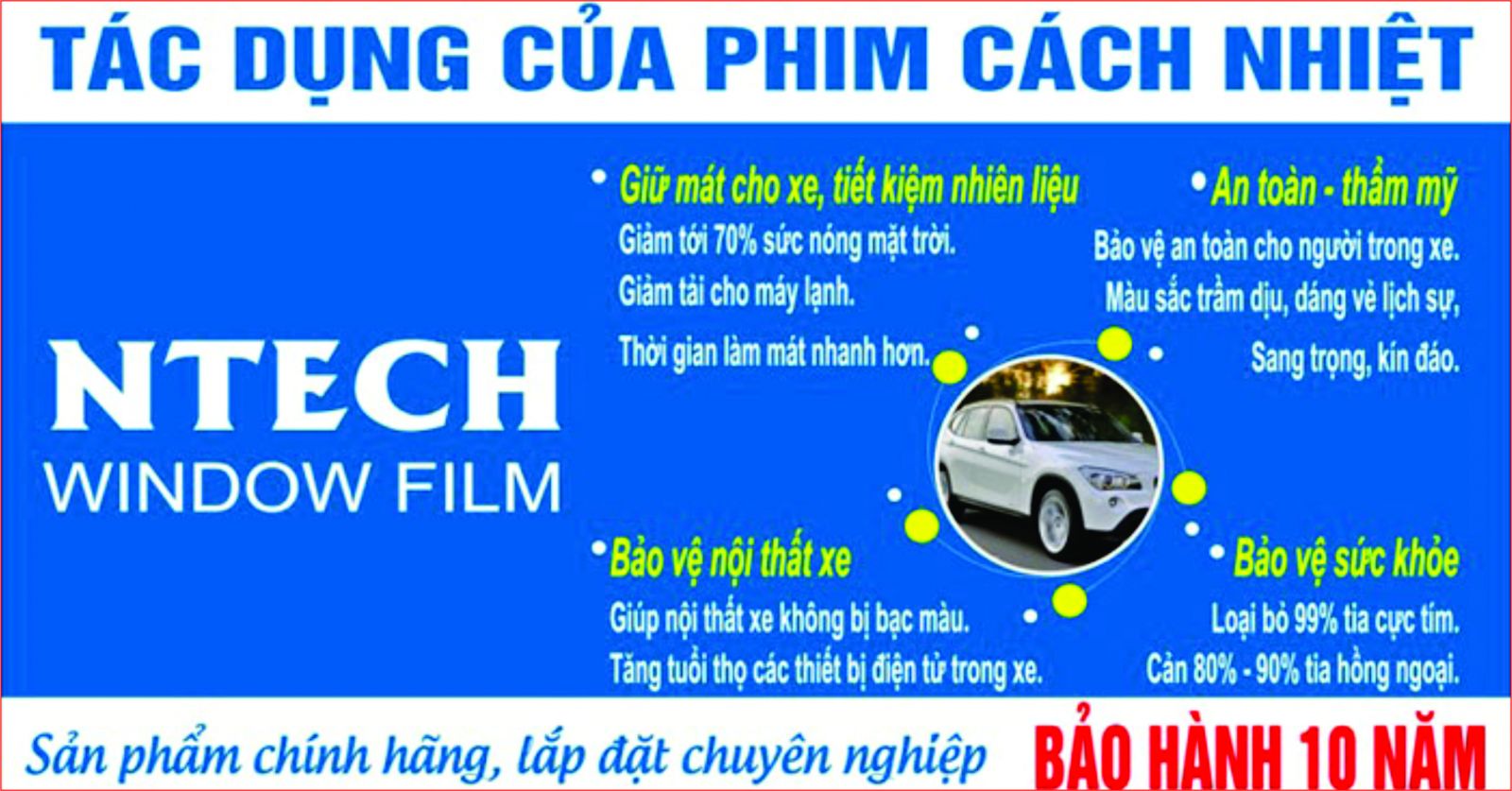 phim cách nhiệt ntech